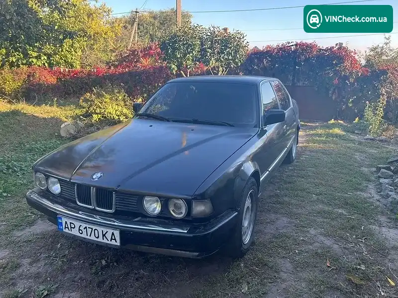 BMW 7 Series 1988, фото з оголошення 1 з 6, VIN WBAGA710303651265