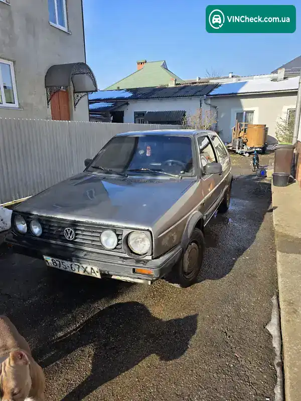 Volkswagen Golf 1989, фото з оголошення 1 з 7, VIN WVWZZZ1GZKW792135