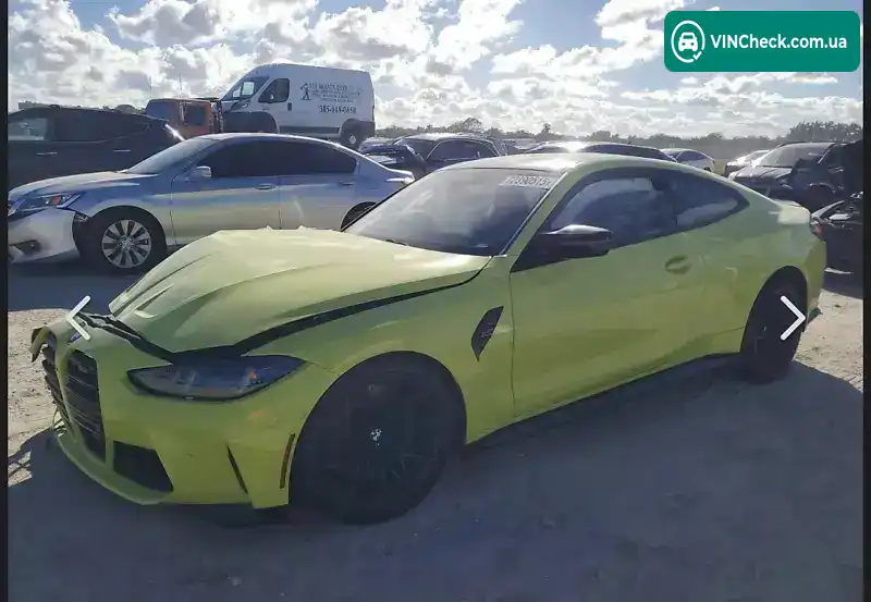BMW M4 2025, фото з оголошення 1 з 10, VIN WBS33HK01SCS44332