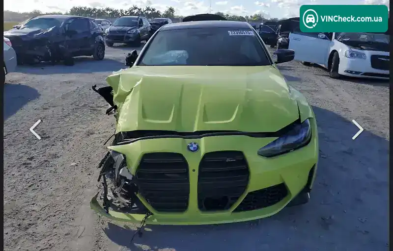 BMW M4 2025, фото з оголошення 2 з 10, VIN WBS33HK01SCS44332