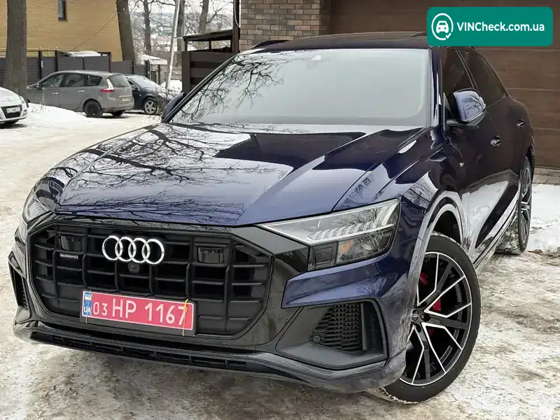 Audi Q8 2019, фото з оголошення 1 з 20, VIN WA1FVAF11KD044029