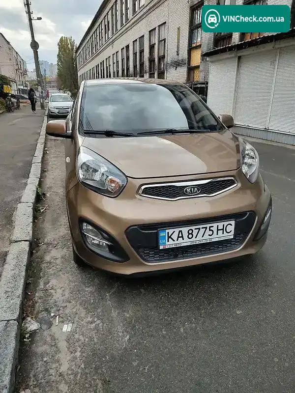 Kia Picanto 2012, фото з оголошення 1 з 16, VIN KNABX512BCT277369