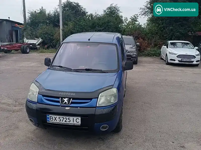 Peugeot Partner 2004, фото з оголошення 1 з 8, VIN VF3GBRHYB96065457