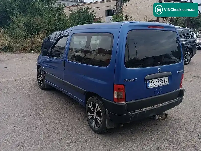 Peugeot Partner 2004, фото з оголошення 2 з 8, VIN VF3GBRHYB96065457