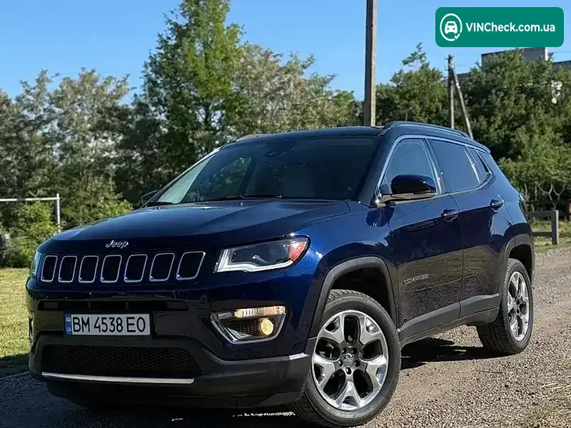 Jeep Compass 2017, фото з оголошення 1 з 21, VIN 3C4NJCCB2JT240463