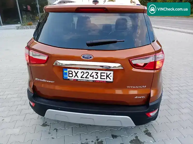 Ford EcoSport 2018, фото з оголошення 2 з 12, VIN MAJ6P1WL0JC202405