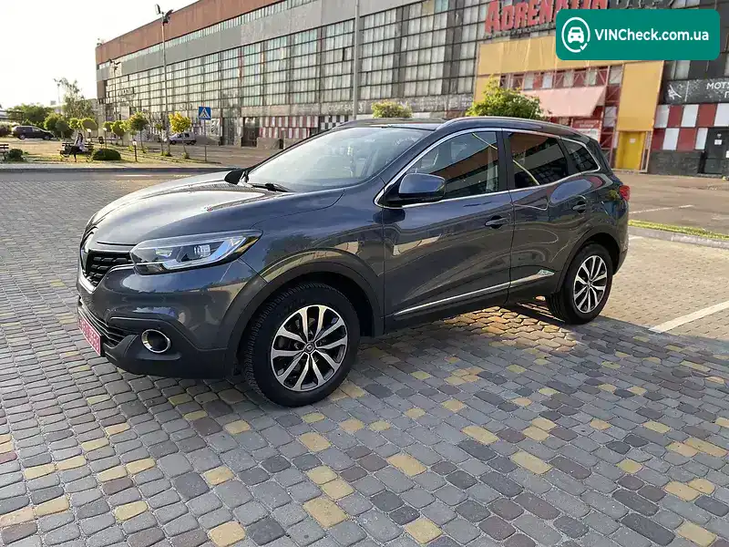Renault Kadjar 2017, фото з оголошення 1 з 20, VIN VF1RFE00X57433356
