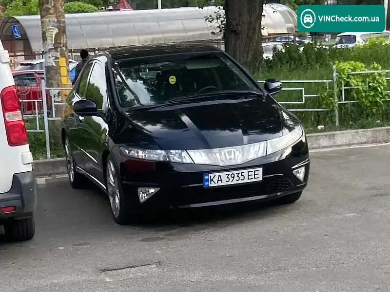 Honda Civic 2006, фото з оголошення 1 з 13, VIN SHHFK27607U005479