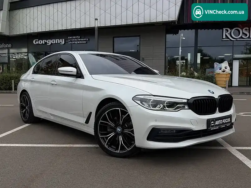 BMW 5 Series 2019, фото з оголошення 1 з 20, VIN WBAJF51060CD66154