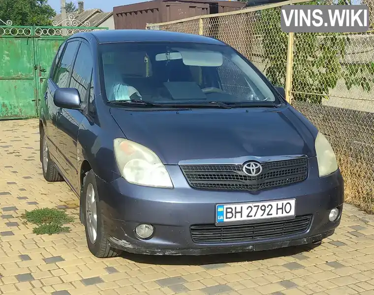 Toyota Corolla Verso 2003, фото з оголошення 1 з 7, VIN JTDEX28E500024324