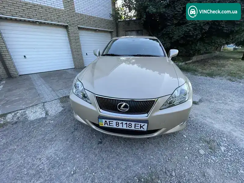 Lexus IS 2008, фото з оголошення 1 з 10, VIN JTHBK262905078107