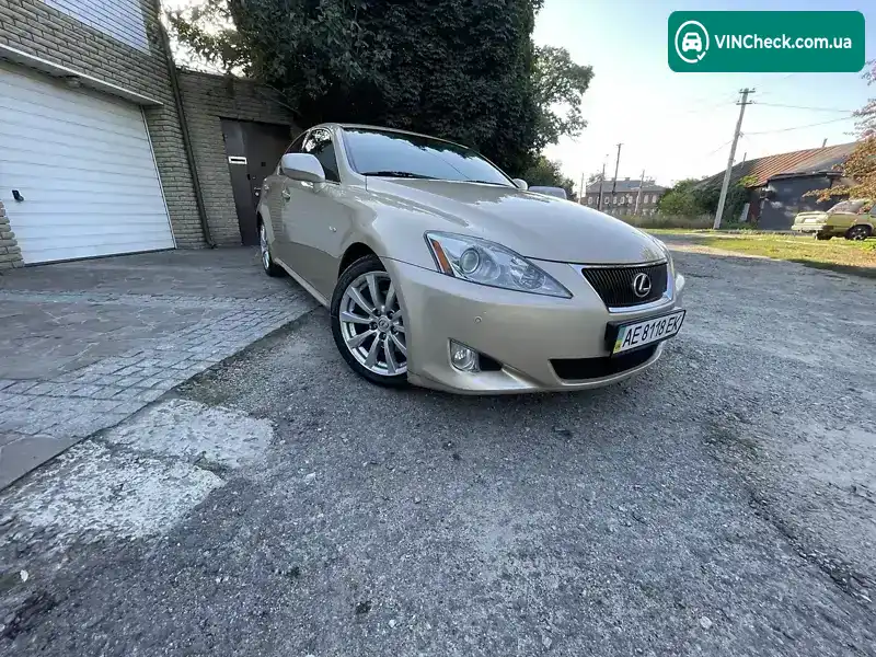 Lexus IS 2008, фото з оголошення 2 з 10, VIN JTHBK262905078107