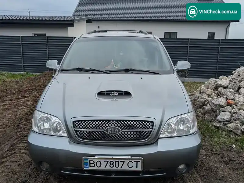 Kia Carnival 2004, фото з оголошення 1 з 13, VIN KNEUP751246501568