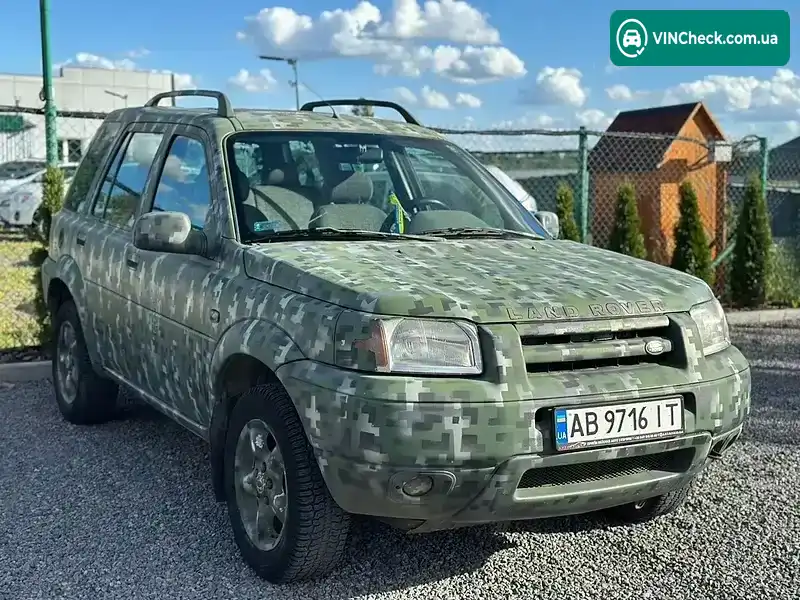 Land Rover Freelander 2000, фото з оголошення 1 з 21, VIN SALLNABB8YA550096