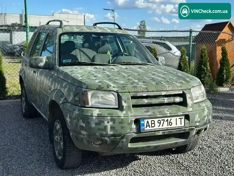 Land Rover Freelander 2000, фото з оголошення 2 з 21, VIN SALLNABB8YA550096