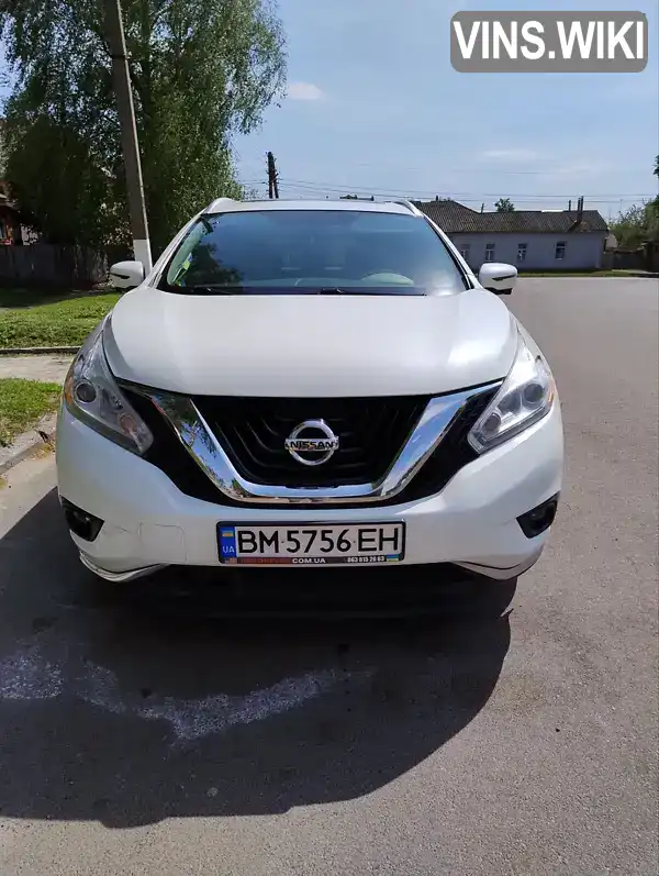 Nissan Murano 2017, фото з оголошення 1 з 10, VIN 5N1AZ2MG4HN135053