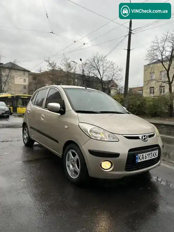 Hyundai i10 2008, фото з оголошення 1 з 14, VIN MALAM51BP8M090326
