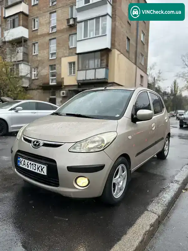 Hyundai i10 2008, фото з оголошення 2 з 14, VIN MALAM51BP8M090326