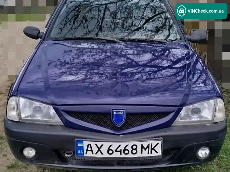 Dacia Solenza 2004, фото з оголошення 1 з 5, VIN Y6DR5A71543413668