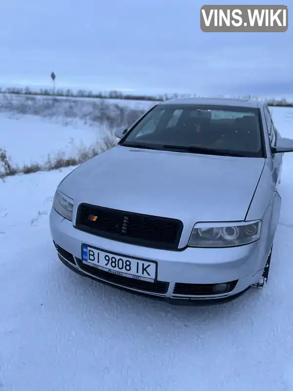 Audi A4 2003, фото з оголошення 1 з 10, VIN WAUZZZ8E14A036231