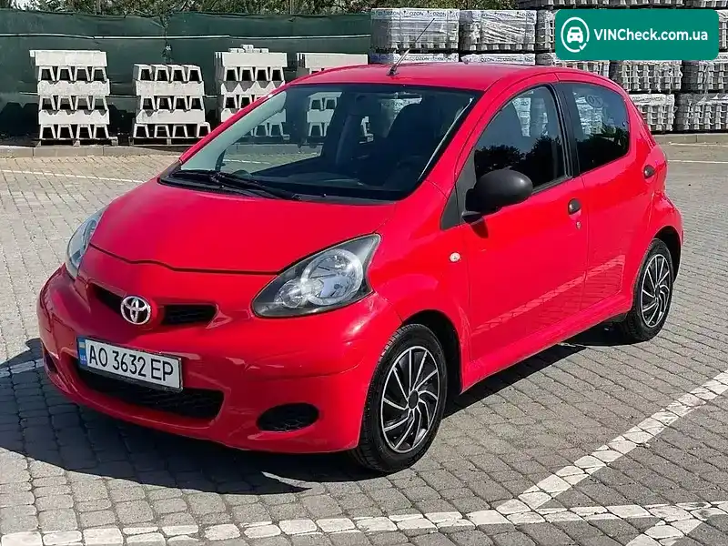 Toyota Aygo 2011, фото з оголошення 1 з 12, VIN JTDKG12C90N535252