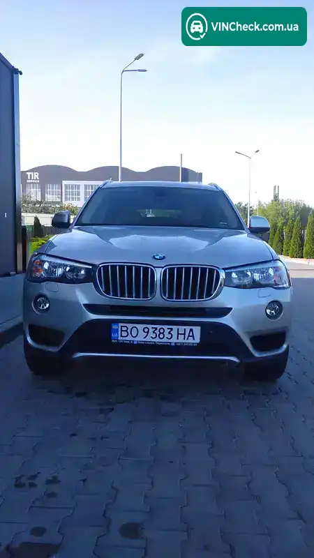 BMW X3 2014, фото з оголошення 1 з 21, VIN 5UXWX9C53F0D45924