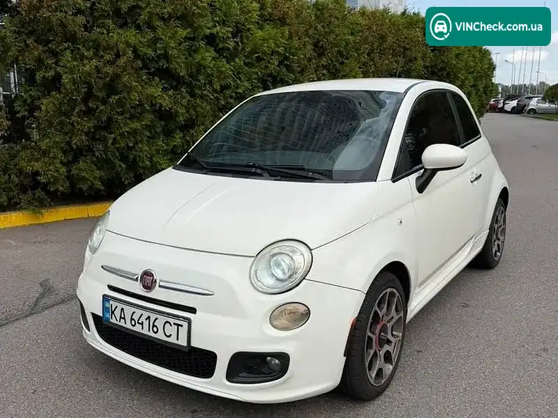 Fiat 500 2011, фото з оголошення 1 з 8, VIN 3C3CFFBR8CT107450
