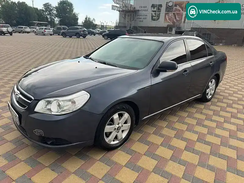 Chevrolet Epica 2007, фото з оголошення 1 з 10, VIN KL1LA69LE7B065291