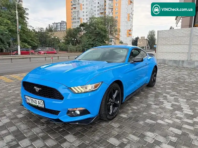 Ford Mustang 2016, фото з оголошення 2 з 12, VIN 1FA6P8TH0H5256813