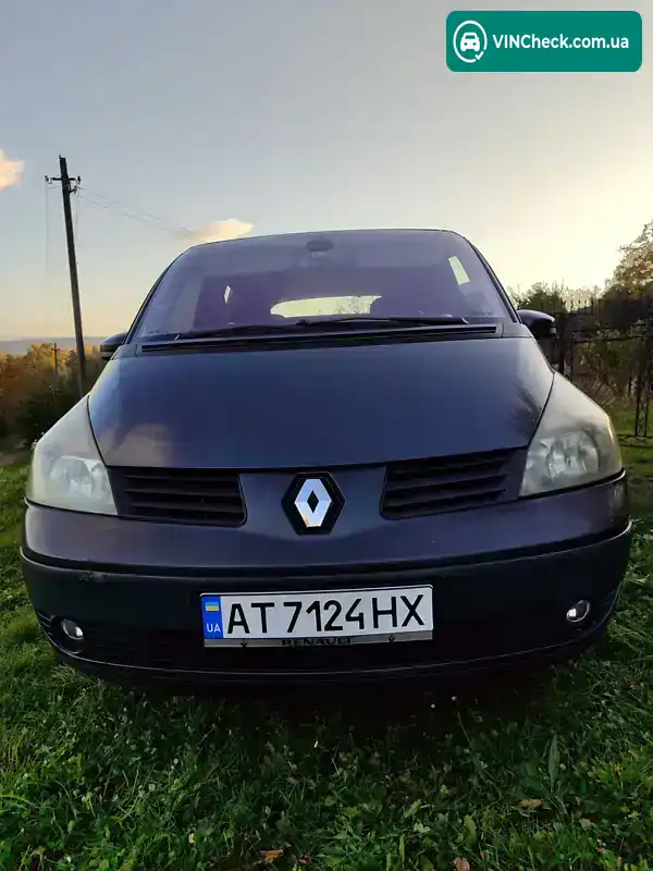 Renault Espace 2004, фото з оголошення 1 з 21, VIN VF1JK0GA631606383