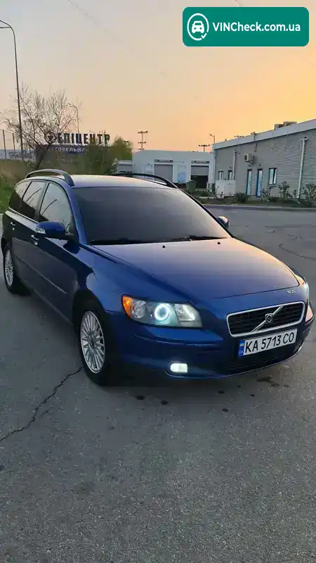Volvo V50 2007, фото з оголошення 2 з 20, VIN YV1MW204272292305