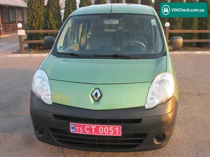 Renault Kangoo 2009, фото з оголошення, VIN VF1KW0DB541196301