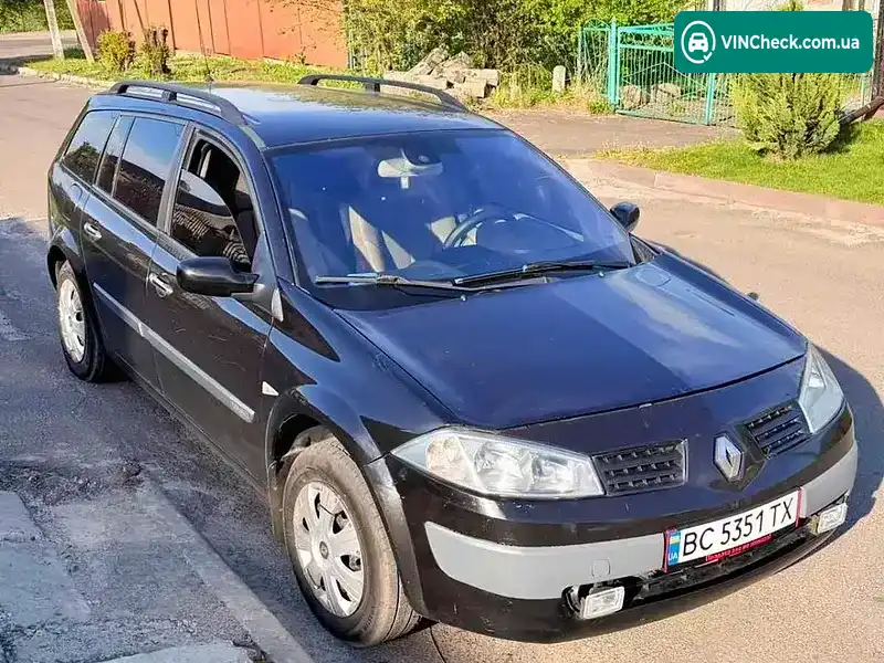 Renault Megane 2003, фото з оголошення 1 з 12, VIN VF1KMRG0629837985