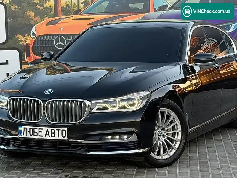 BMW 7 Series 2017, фото з оголошення 1 з 20, VIN WBA7A01000G717609