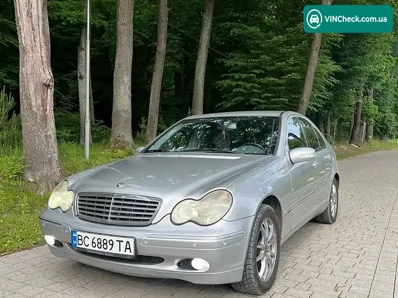 Mercedes-Benz C-Class 2002, фото з оголошення 2 з 11, VIN WDB2030461A448056
