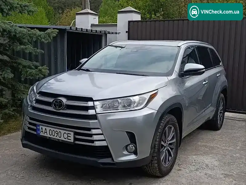 Toyota Highlander 2017, фото з оголошення 1 з 13, VIN 5TDJZRFH9HS391296