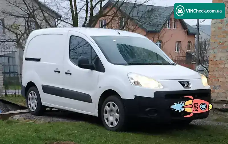 Peugeot Partner 2012, фото з оголошення 1 з 6, VIN VF37B9HN0CJ610419