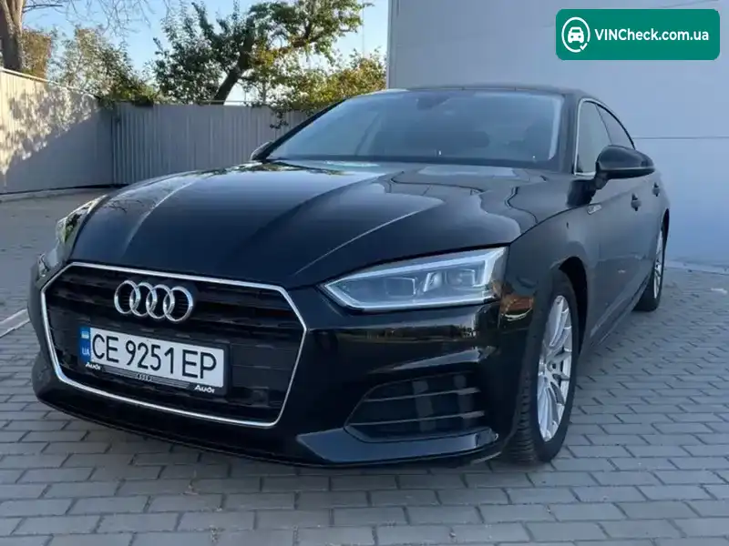 Audi A5 Sportback 2018, фото з оголошення 2 з 11, VIN WAUZZZF58JA113806