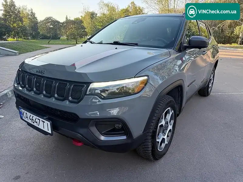 Jeep Compass 2022, фото з оголошення 1 з 20, VIN 3C4NJDDB1NT147167