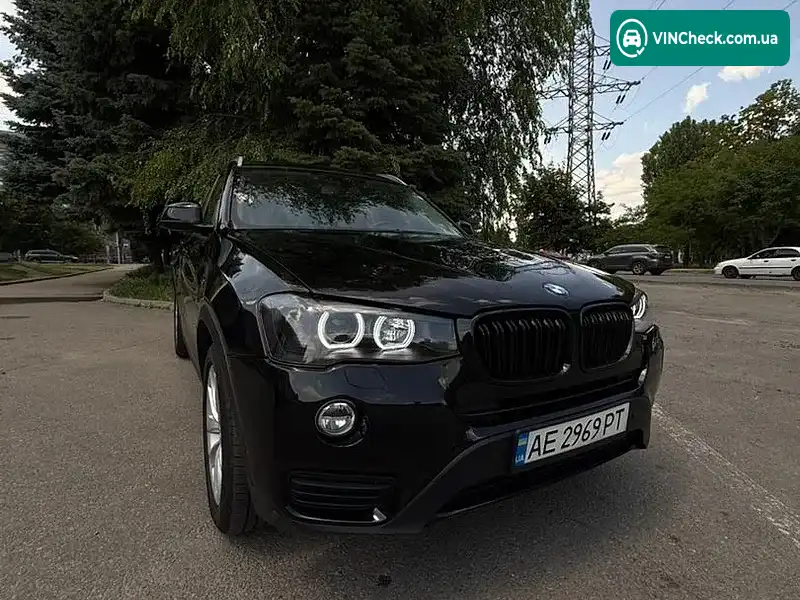 BMW X3 2017, фото з оголошення 1 з 15, VIN 5UXWX9C36H0T25407