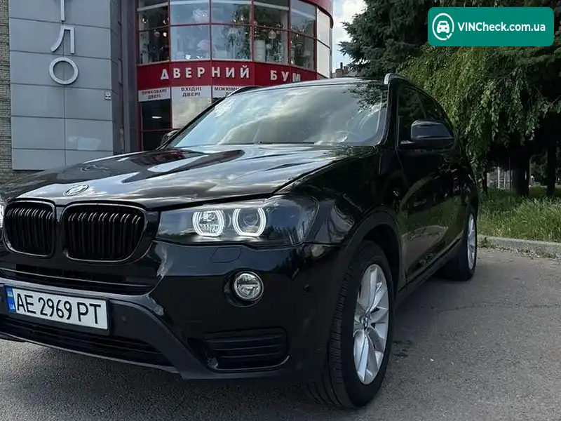 BMW X3 2017, фото з оголошення 2 з 15, VIN 5UXWX9C36H0T25407