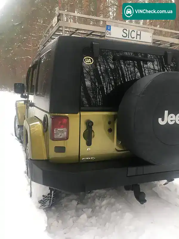 Jeep Wrangler 2008, фото з оголошення 2 з 13, VIN 1J4GAC9938L628539