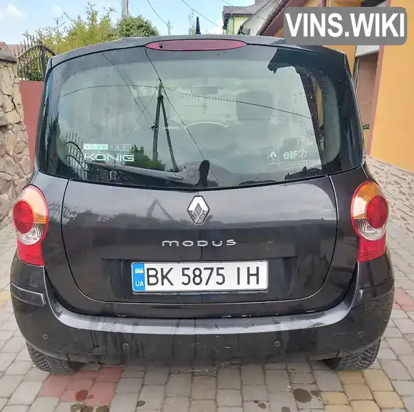 Renault Modus 2006, фото з оголошення 2 з 15, VIN VF1JP0B0A35622898