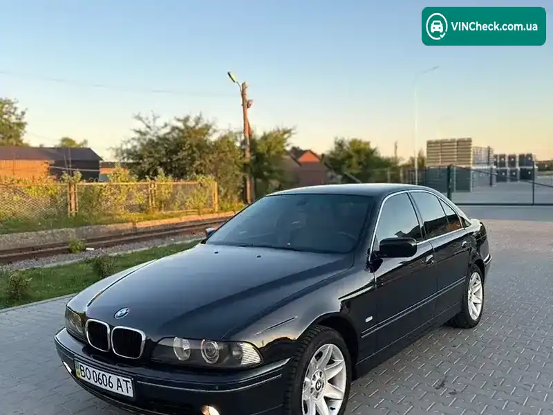 BMW 5 Series 2002, фото з оголошення 2 з 21, VIN WBADL01000GY11857