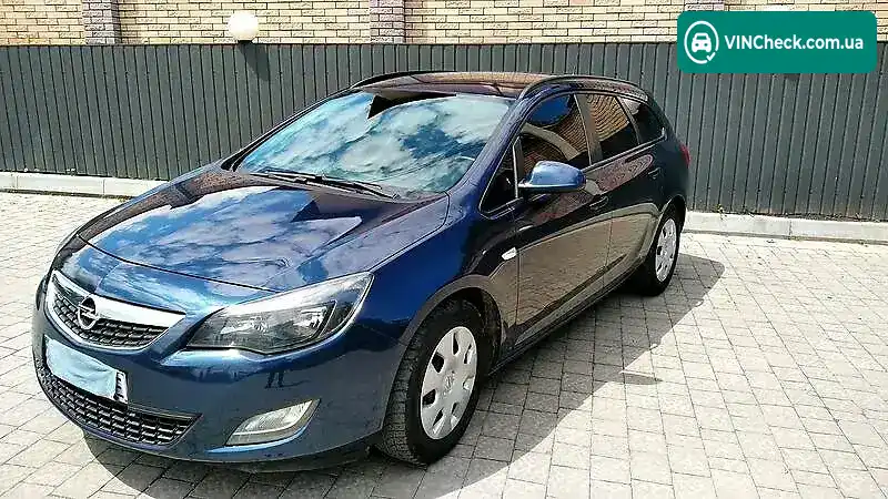 Opel Astra 2012, фото з оголошення 1 з 20, VIN W0LPC8DW0C8086667