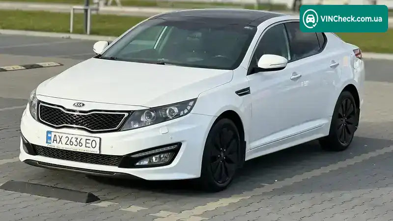 Kia Optima 2013, фото з оголошення 2 з 21, VIN KNAGN412BD5389500