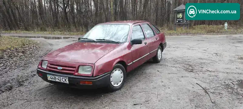 Ford Sierra 1986, фото з оголошення 2 з 20, VIN WF0AXXGBBAGR75274