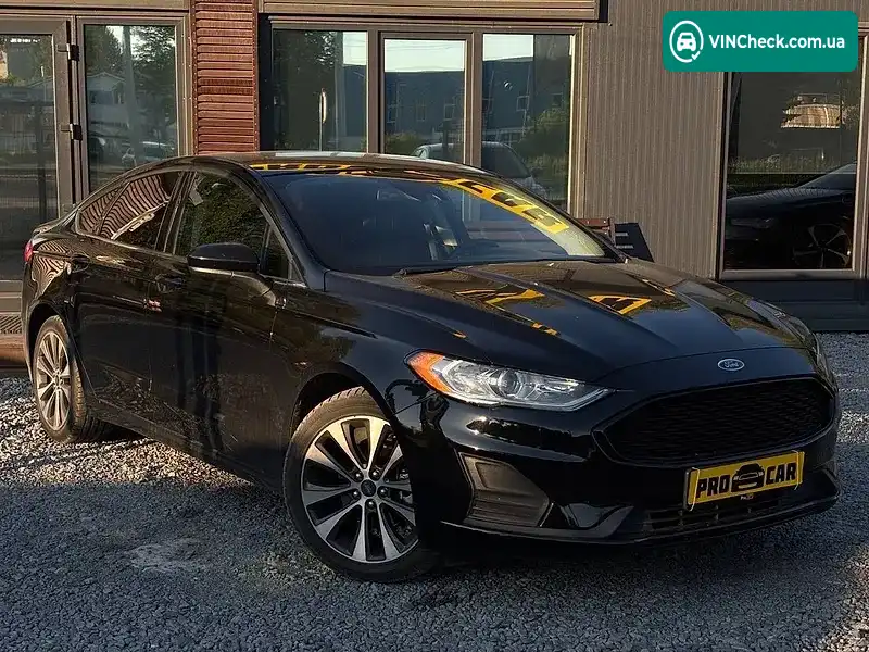 Ford Fusion 2019, фото з оголошення 2 з 20, VIN 3FA6P0T98KR217434