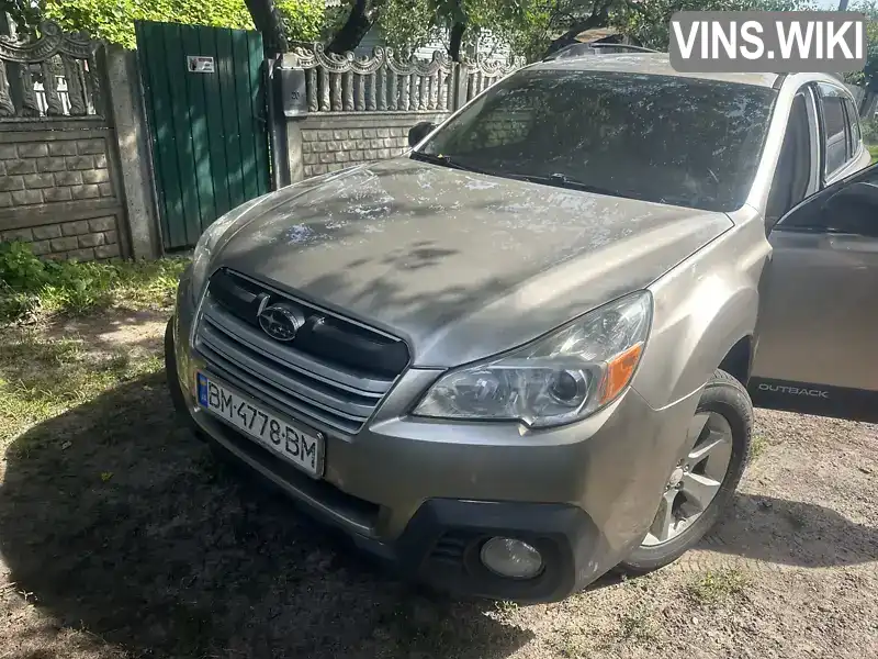Subaru Outback 2013, фото з оголошення 1 з 9, VIN 4S4BRBAC9E3220354