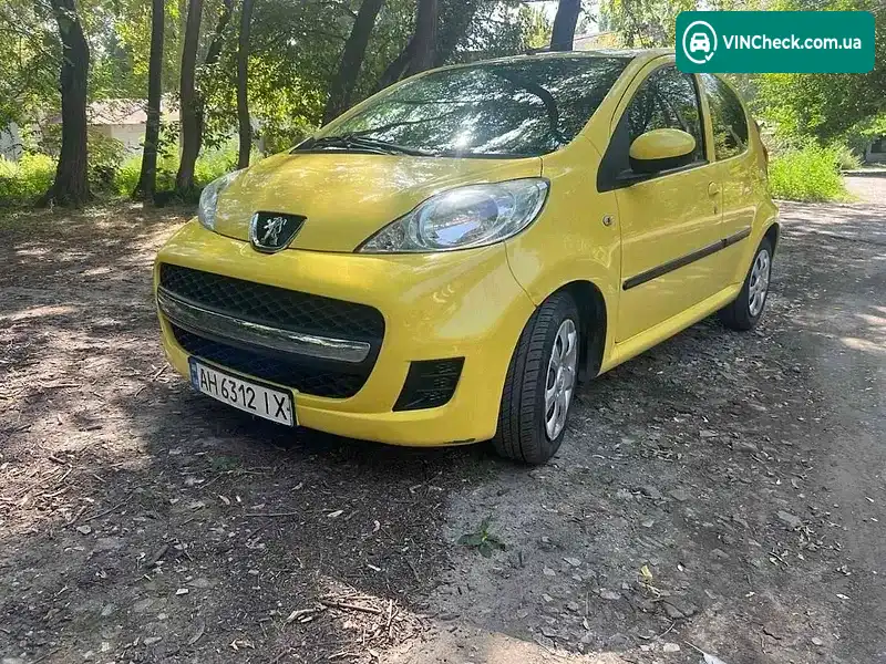 Peugeot 107 2011, фото з оголошення 1 з 7, VIN VF3PNCFB088590133